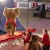 Bears performing in the circus